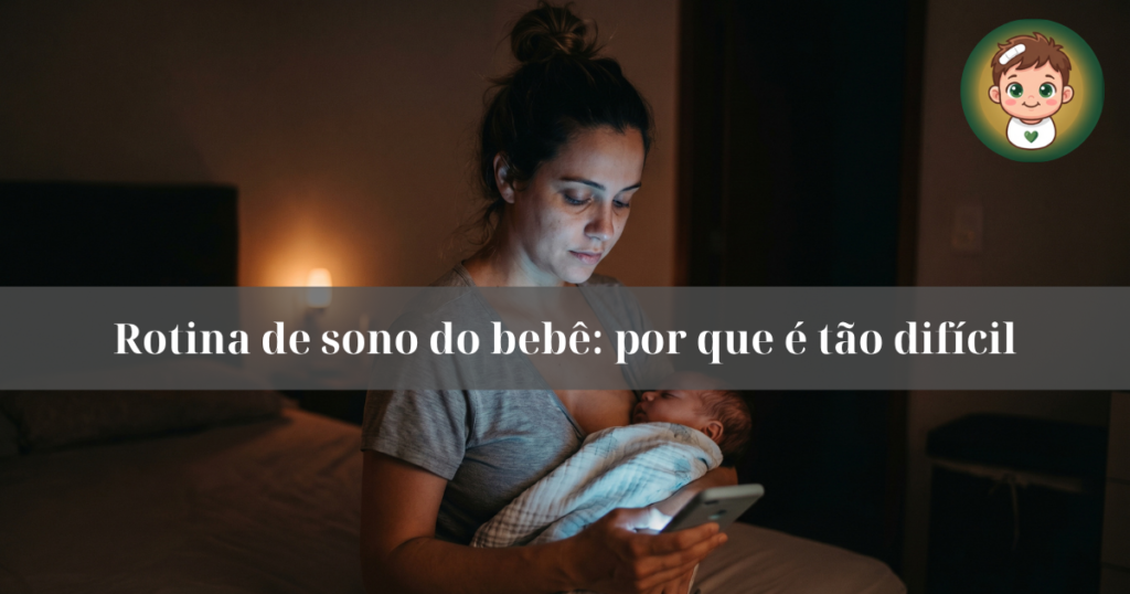 Rotina de sono do bebê: por que é tão difícil